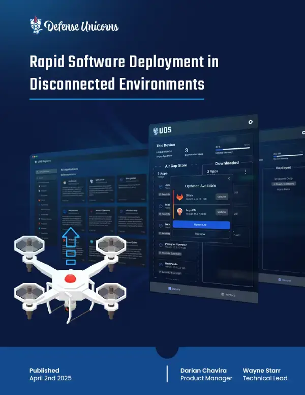 Title page for $Rapid Software Deployment in Disconnected Environments