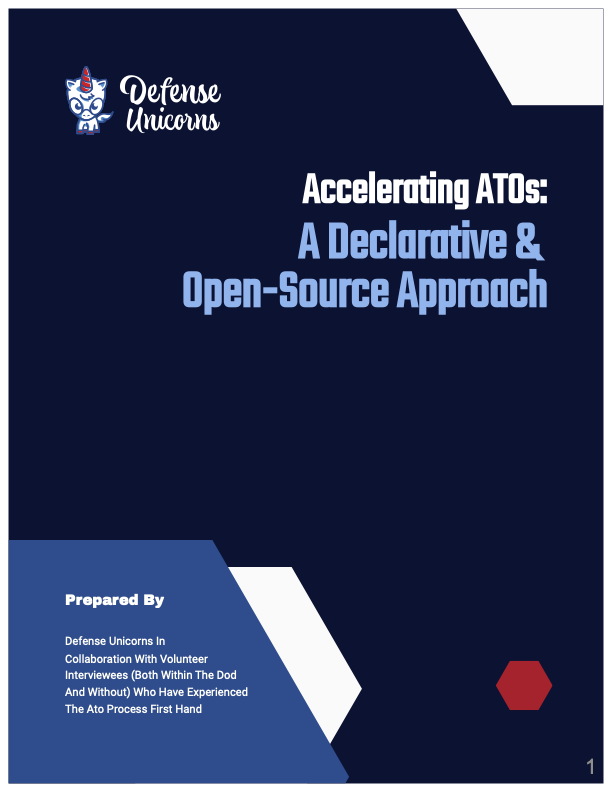 Title page for $Accelerating the ATO:<br>A Declarative & Open-Source Approach