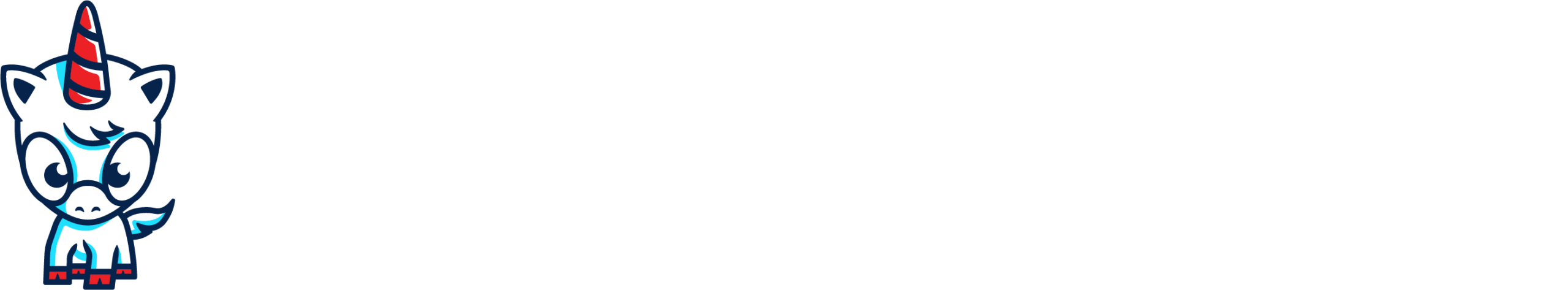 Defense Unicorns Horizontal Wordmark - Light